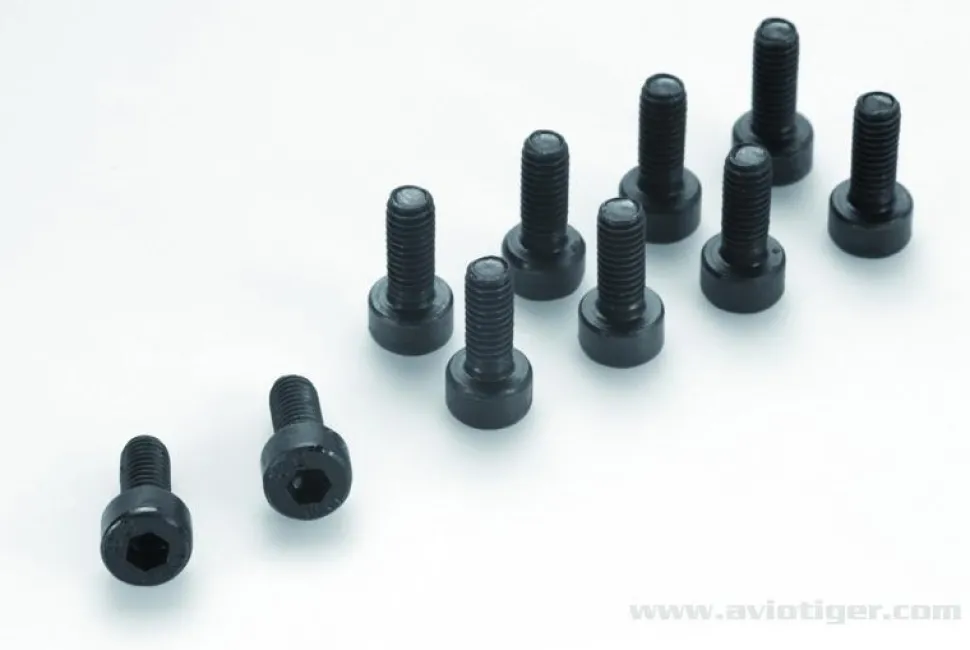 Vis Cyl 6 Pan M3X25 Acier (10) - GF-0100-021 - Gforce