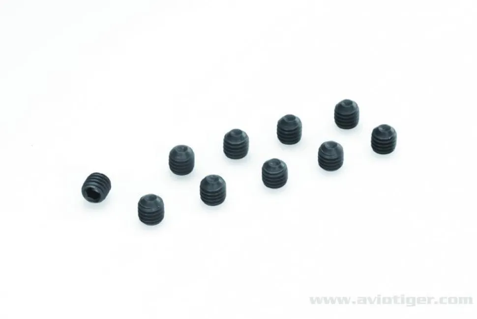 Vis Ss Tete 6 Pan 4X6 Acier (10) - GF-0105-008 - Gforce