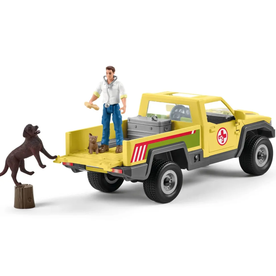 Visite du vétérinaire à la ferme - Schleich