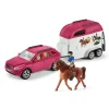 Voiture avec remorque pour chevaux - Schleich
