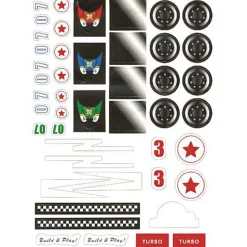 Voiture de course, set de bricolage - Eduplay