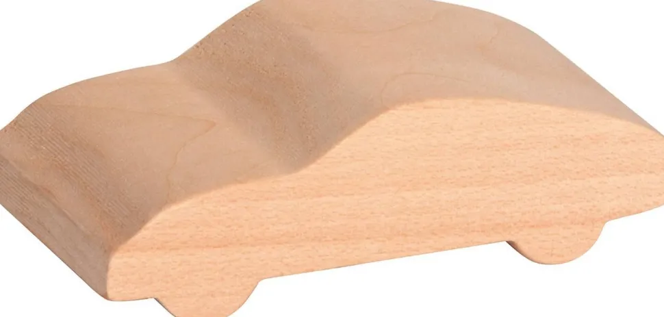 Voitures en bois coupé, set de 3 - Eduplay