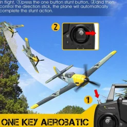 VOLANTEX Messerchmittt BF109 400MM Brushed w/Gyro EPP RTF - Volantex