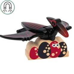 Volcan en éruption et dinosaures - Brio