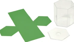 Volumes géométriques avec développement, set de 10 pces - Eduplay