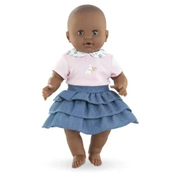 Vêtement pour Grand poupon 36 cm : T-shirt et jupe - Week-end à paris - Corolle