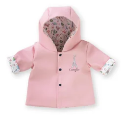 Vêtement pour Grand poupon 36 cm : Ciré réversible - Week-end à paris - Corolle