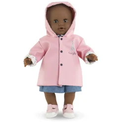 Vêtement pour Grand poupon 36 cm : Ciré réversible - Week-end à paris - Corolle