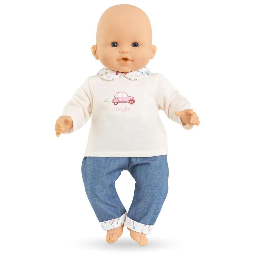 Vêtement pour Grand poupon 36 cm : T-shirt et jean - Week-end à paris - Corolle