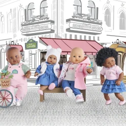 Vêtement pour Grand poupon 36 cm : T-shirt et jean - Week-end à paris - Corolle