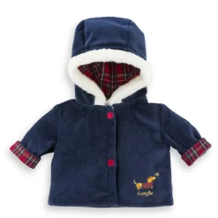 Vêtement pour Grand poupon 36 cm : Manteau -Corolle en fêtes - Corolle