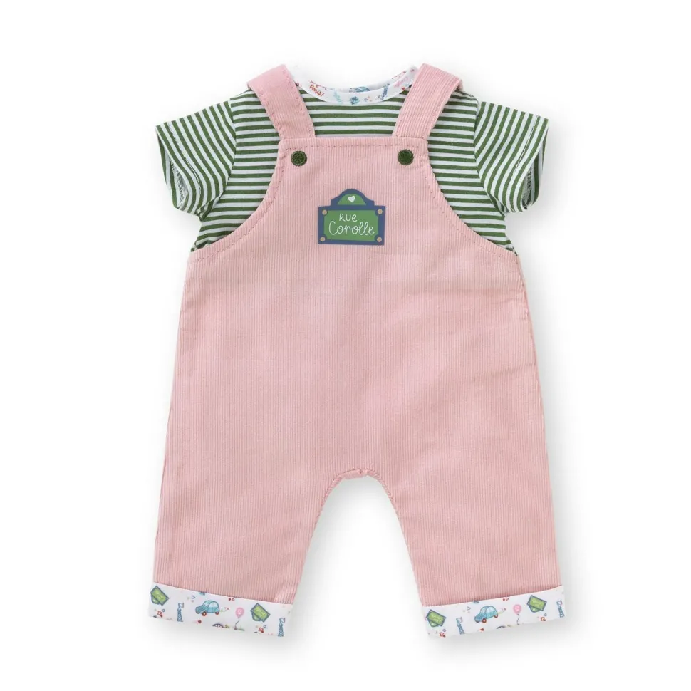 Vêtement pour Grand poupon 36 cm : T-shirt et salopette-Week-end à paris - Corolle