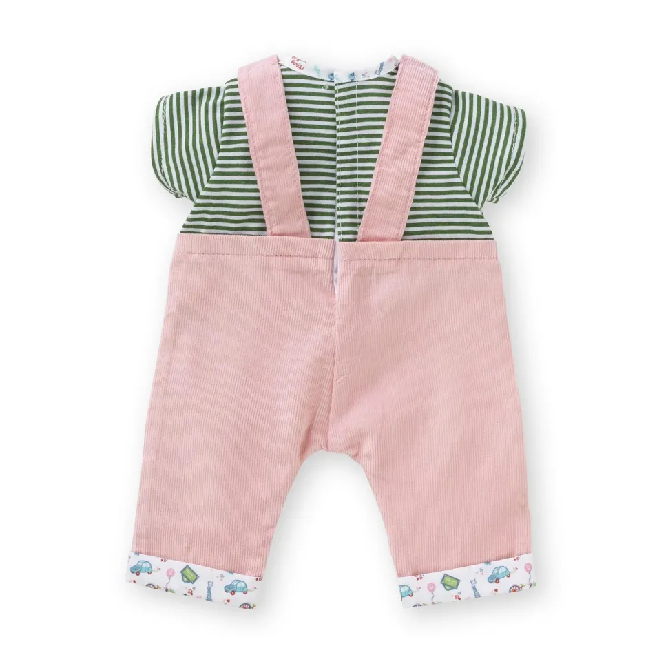 Vêtement pour Grand poupon 36 cm : T-shirt et salopette-Week-end à paris - Corolle