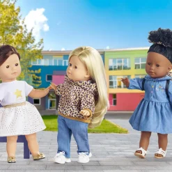 Vêtement pour ma poupée Corolle 36 cm : Baskets blanches de sport - Corolle