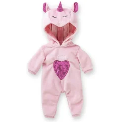 Vêtement pour ma poupée Corolle 36 cm : Combinaison rose pyjama licorne - Corolle