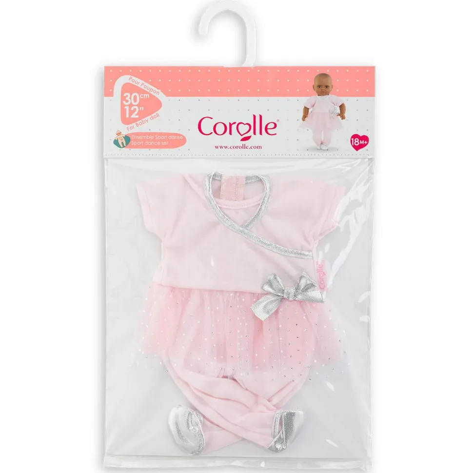Vêtement pour petit poupon 30 cm : Ensemble Sport Danse - Corolle