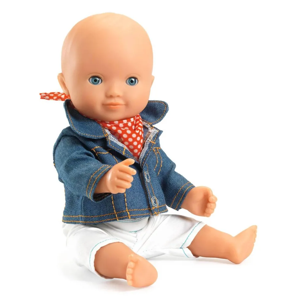 Vêtement pour poupée : Tenue Blue Jacket - Djeco