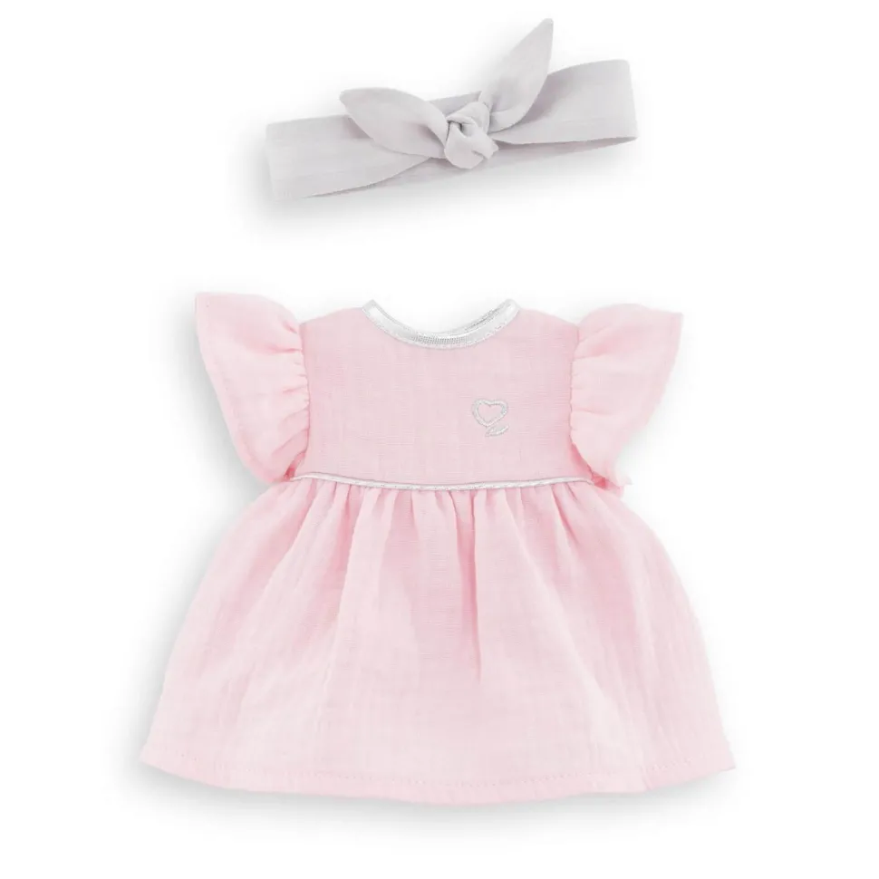 Vêtement pour poupée 36cm ma corolle: robe & bandeau - Corolle