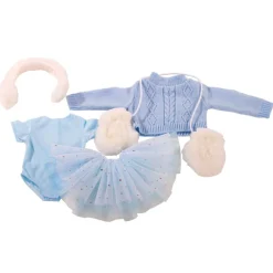 Vêtement pour poupée de 45 à 50 cm : Ensemble patin à glace - Gotz