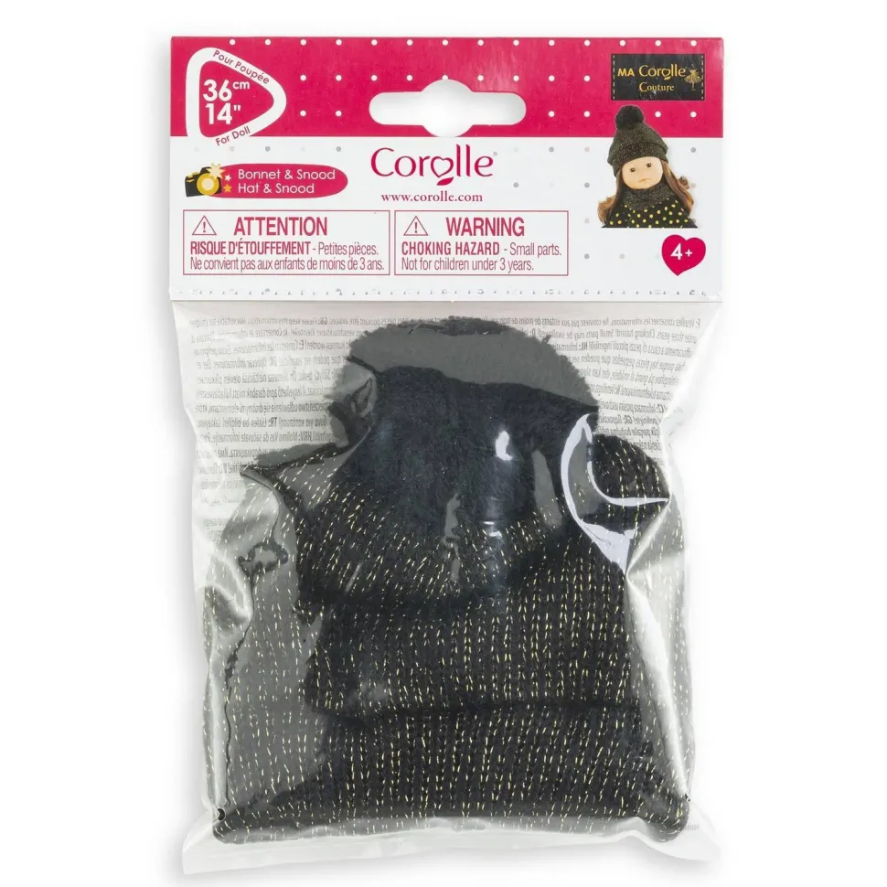Vêtement pour poupée Ma Corolle 36 cm : Bonnet et Snood Couture - Corolle