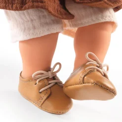 Vêtement pour poupée Poméa : Chaussures marron - Djeco