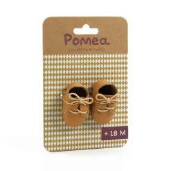 Vêtement pour poupée Poméa : Chaussures marron - Djeco