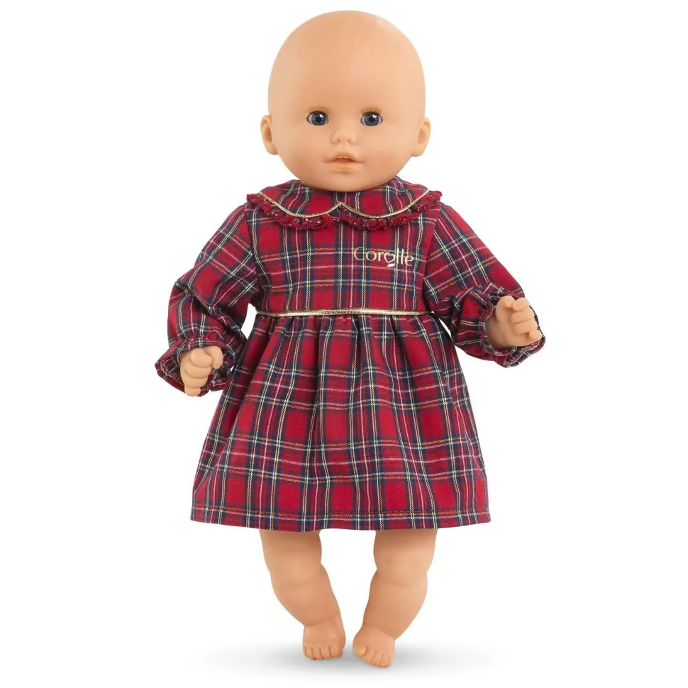 Vêtement pour poupon 30 cm : Robe - Corolle en fêtes - Corolle