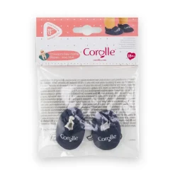 Vêtement pour poupon 30 cm : Chaussons bleu marine - Corolle