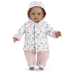 Vêtement pour poupon 30 cm : Ciré réversible- Week-end à paris - Corolle