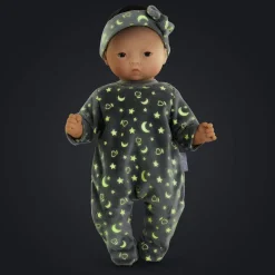 Vêtement pour poupon 30 cm : Pyjama brille dans la nuit & bandeau - Corolle