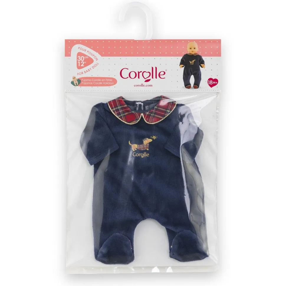 Vêtement pour poupon 30 cm : Pyjama Corolle en fêtes - Corolle