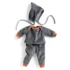 Vêtement pour poupon Poméa 32 cm : Pearl Gray - Djeco
