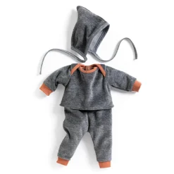 Vêtement pour poupon Poméa 32 cm : Pearl Gray - Djeco