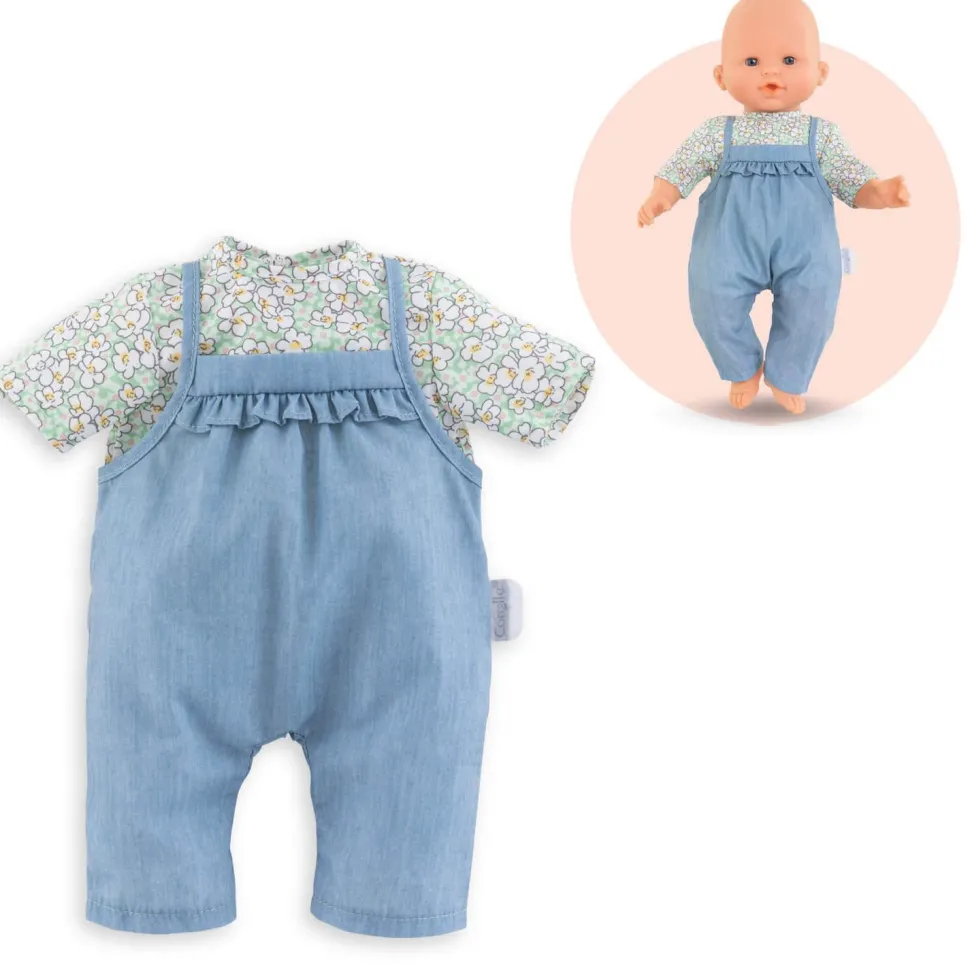 Vêtements pour grands poupons 36 cm Mon classique Corolle : Blouse Et Salopette - Corolle