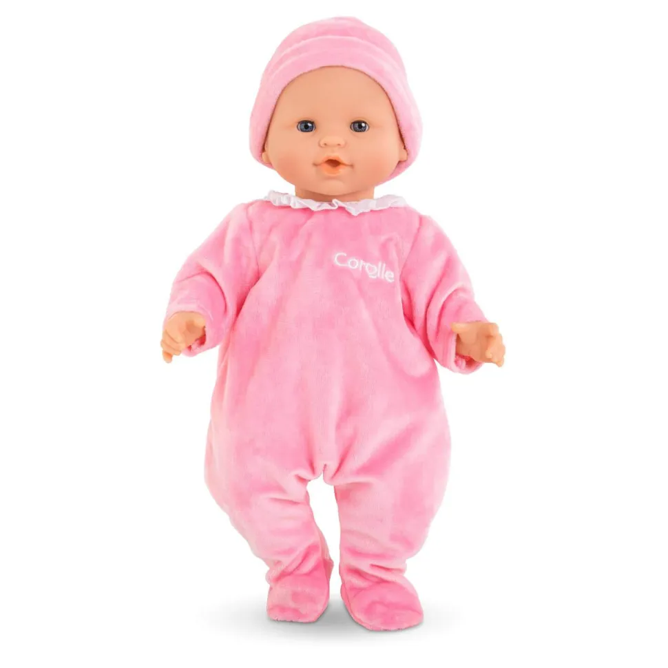 Vêtements pour grands poupons 36 cm Mon classique Corolle : Pyjama Rose et Bonnet - Corolle