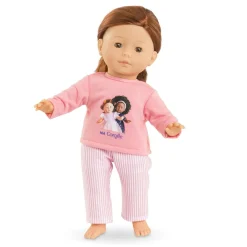 Vêtements pour ma poupée Corolle 36 cm : Pyjama rose 2 pièces - Corolle