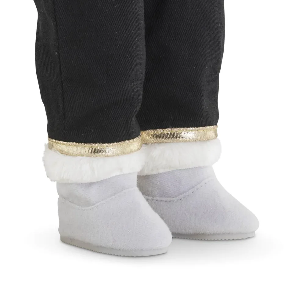 Vêtements pour poupée ma Corolle 36 cm : Bottes fourrées grises - Corolle