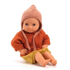 Vêtements pout poupon Poméa 32 cm : Mandarine - Djeco