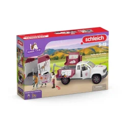 Vétérinaire mobile avec remorque - Schleich