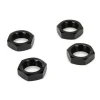 Wheel Nut, Black (4): MTXL - Losi - TLR