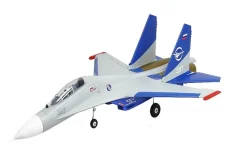 Xfly Jet EDF SU-27 bi-turbine 50mm env 750mm No Tx-Rx-Batt Version Gris - Xfly